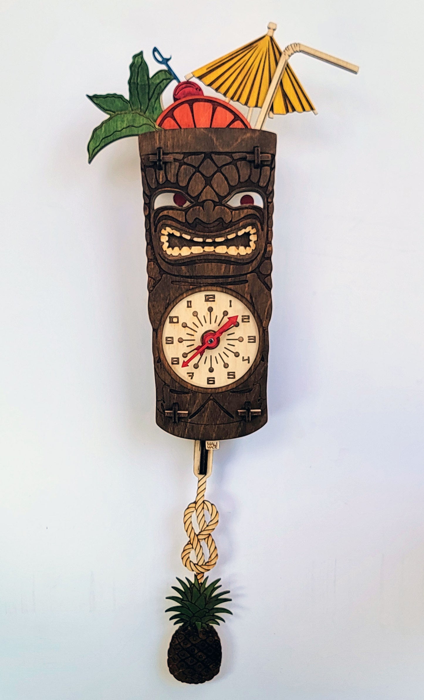 Tiki Mug Collab Clock