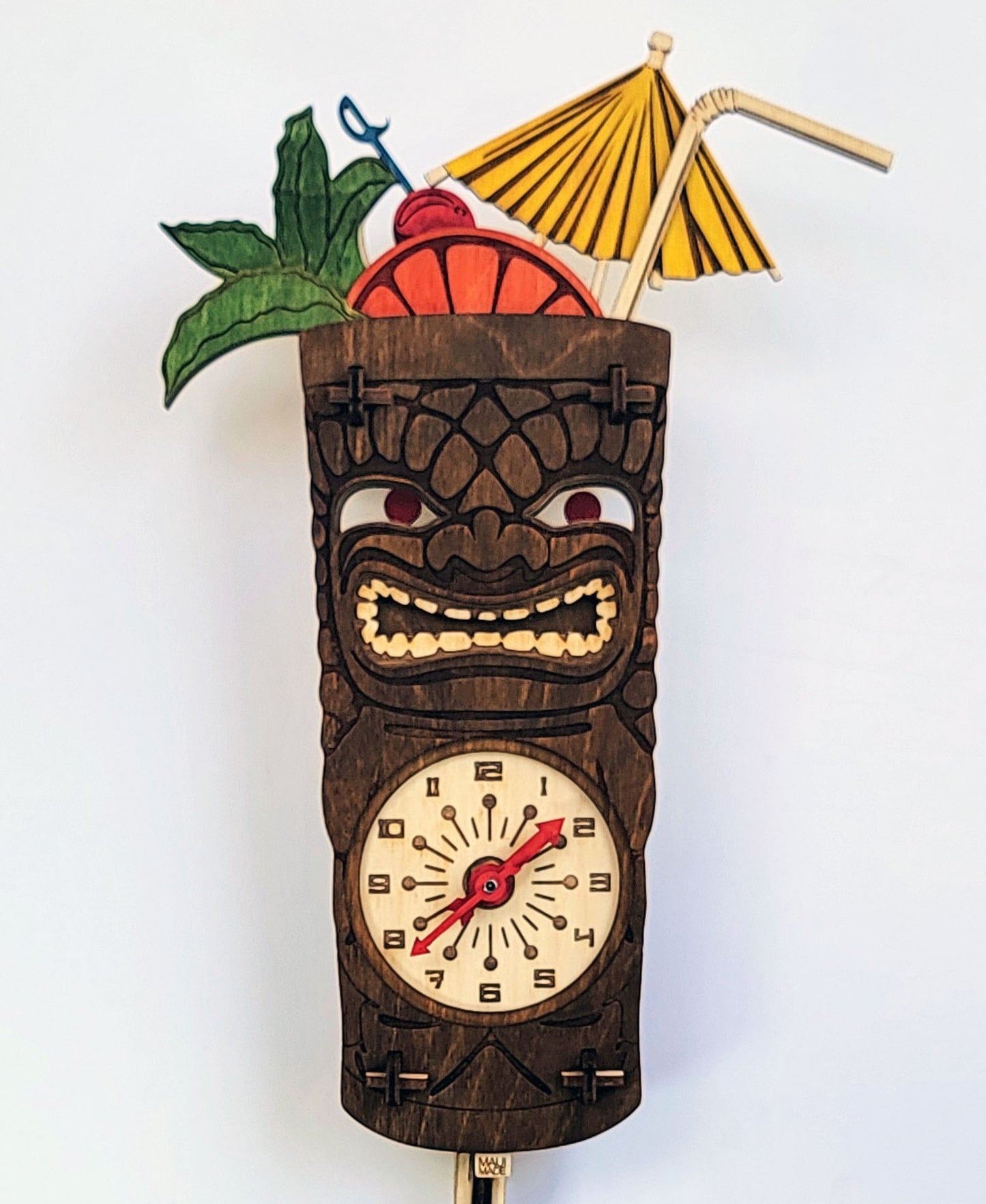 Tiki Mug Collab Clock